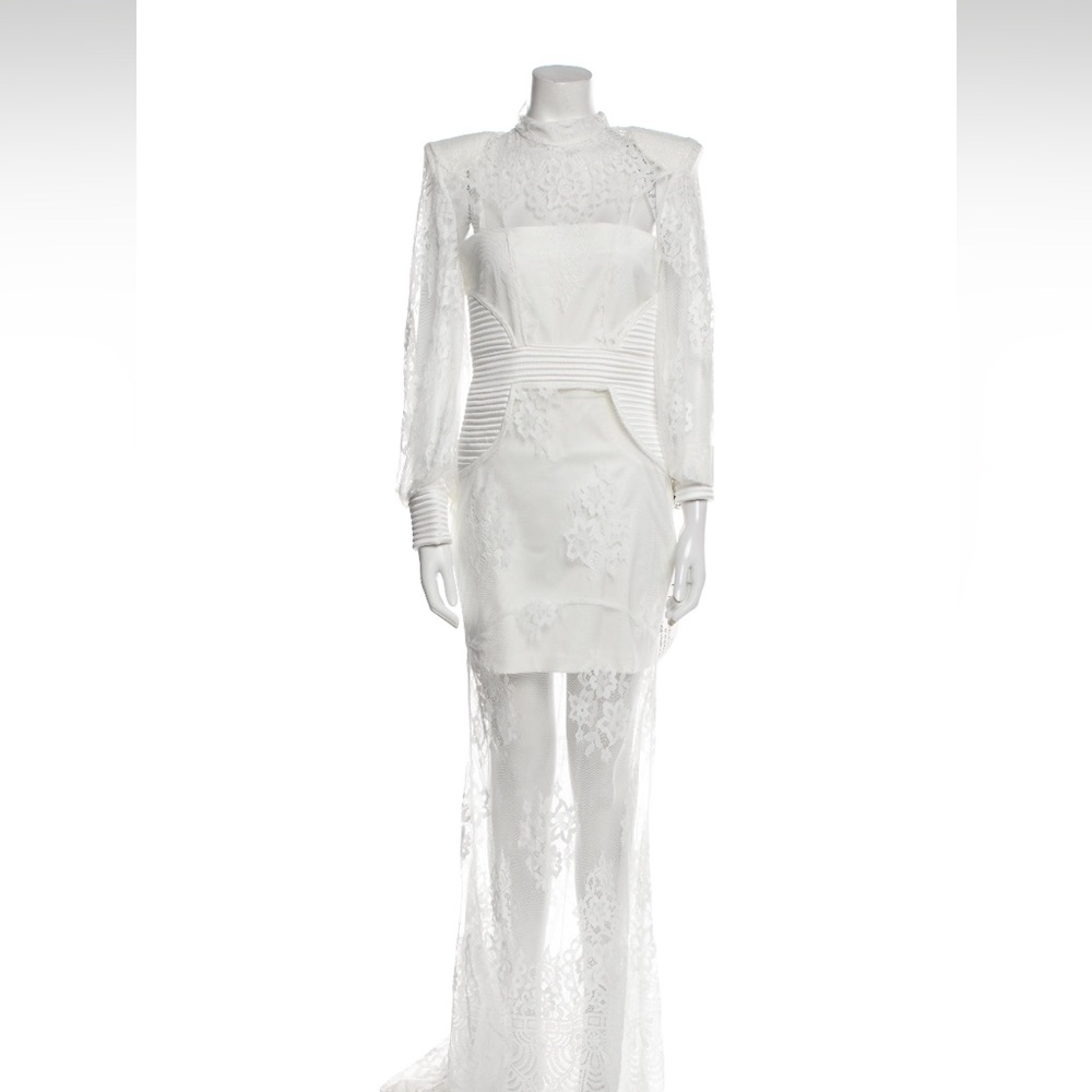 •   Zhivago Long Sleeve Evening Gown